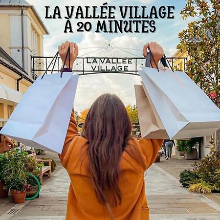 Calme Absolu, Terrasse Et Parking Entre Paris Et Disney Vaires-sur-Marne Esterno foto