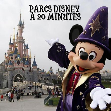 Calme Absolu, Terrasse Et Parking Entre Paris Et Disney Vaires-sur-Marne Esterno foto