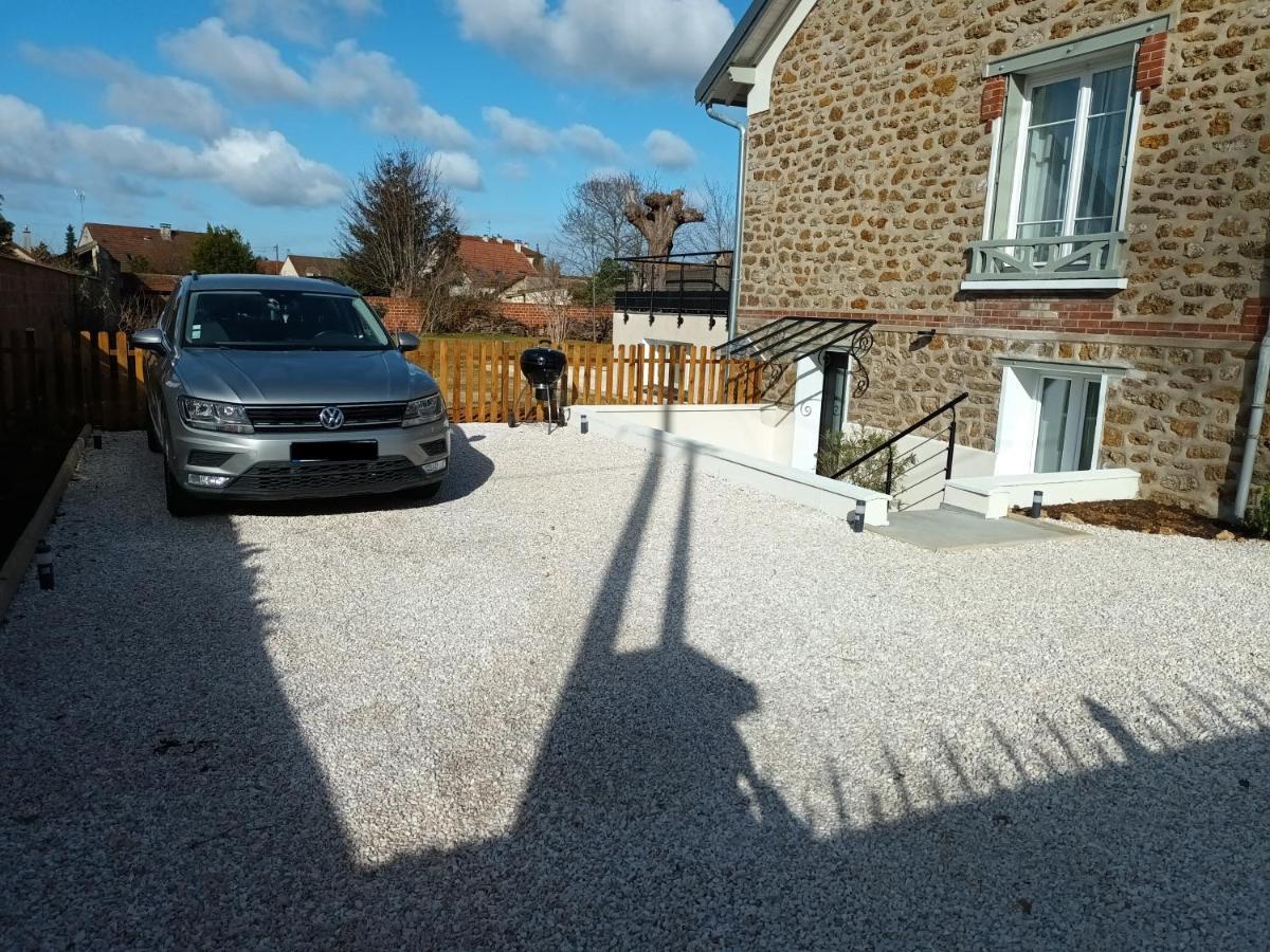 Calme Absolu, Terrasse Et Parking Entre Paris Et Disney Vaires-sur-Marne Esterno foto